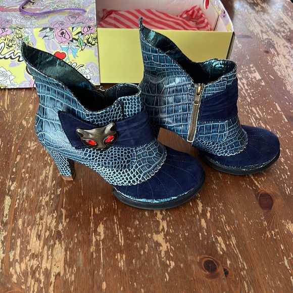 Irregular Choice Miaow Booties - Picture 5 of 13